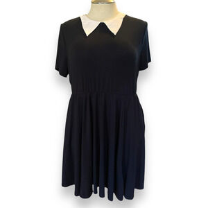 Torrid 1 (1X 14/16) Goth Gothic Girl Collared Cosplay‎ Costume Dress Halloween